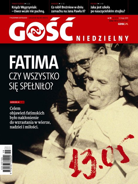 e-prasa: Gość Niedzielny - Łowicki – e-wydanie – 19/2019