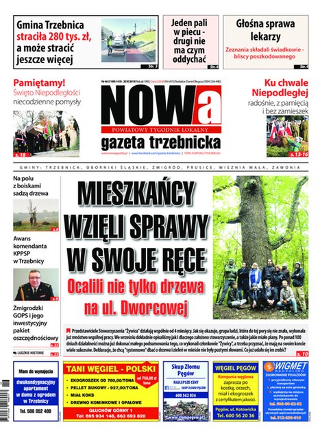 e-prasa: NOWa Gazeta Trzebnicka – e-wydanie – 46/2019