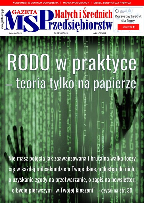 e-prasa: Gazeta Małych i Średnich Przedsiębiorstw – e-wydanie – 4/2019