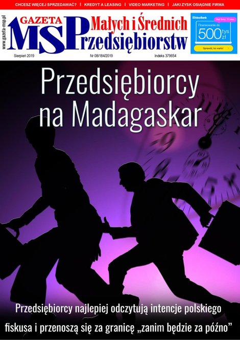 e-prasa: Gazeta Małych i Średnich Przedsiębiorstw – e-wydanie – 8/2019