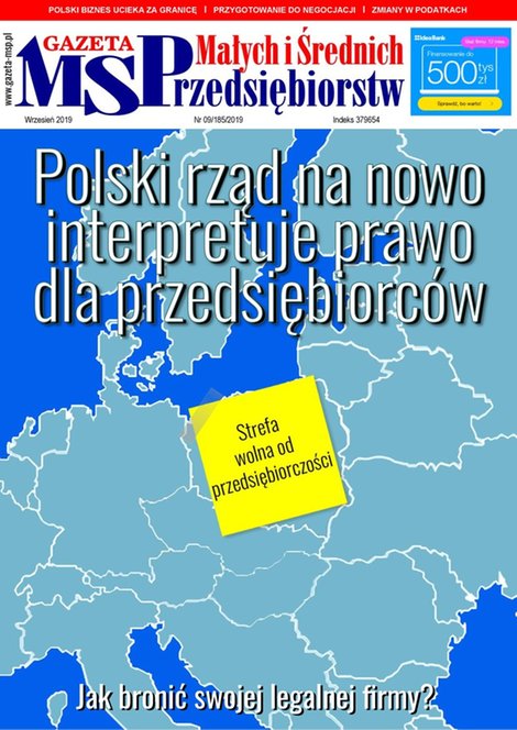 e-prasa: Gazeta Małych i Średnich Przedsiębiorstw – e-wydanie – 9/2019