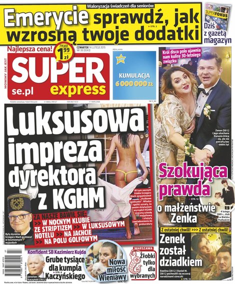 e-prasa: Super Express – e-wydanie – 38/2019