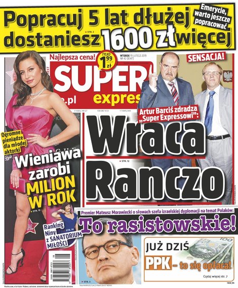 e-prasa: Super Express – e-wydanie – 42/2019