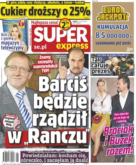 e-prasa: Super Express – e-wydanie – 45/2019