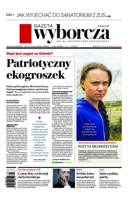 e-prasa: Gazeta Wyborcza - Zielona Góra – e-wydanie – 16/2020