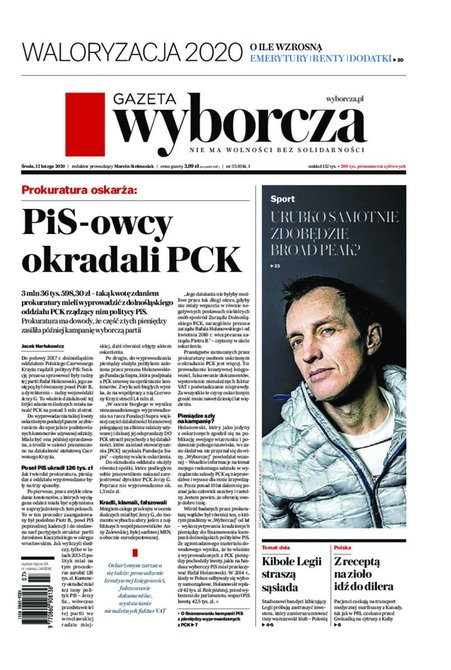 e-prasa: Gazeta Wyborcza - Kielce – e-wydanie – 35/2020