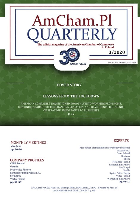 e-prasa: AmCham.pl Quarterly – e-wydanie – 3/2020