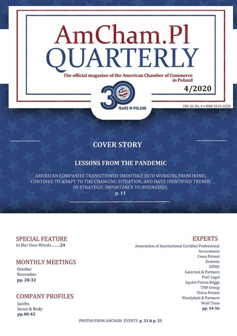 e-prasa: AmCham.pl Quarterly – e-wydanie – 4/2020
