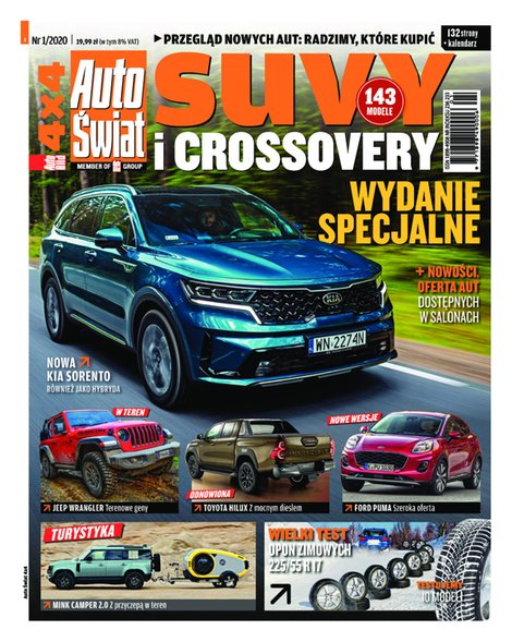 e-prasa: Auto Świat 4x4 – e-wydanie – 1/2020