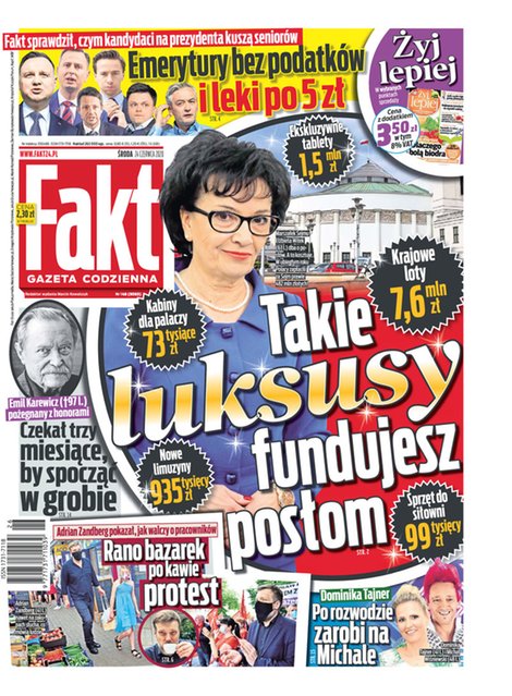 e-prasa: Fakt – e-wydanie – 146/2020