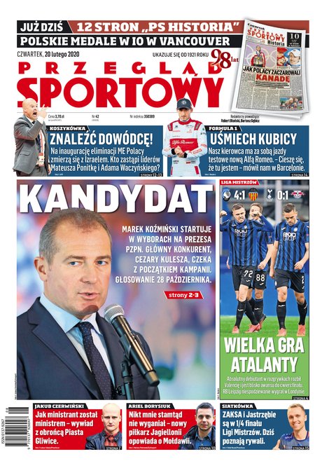 e-prasa: Przegląd Sportowy – e-wydanie – 42/2020