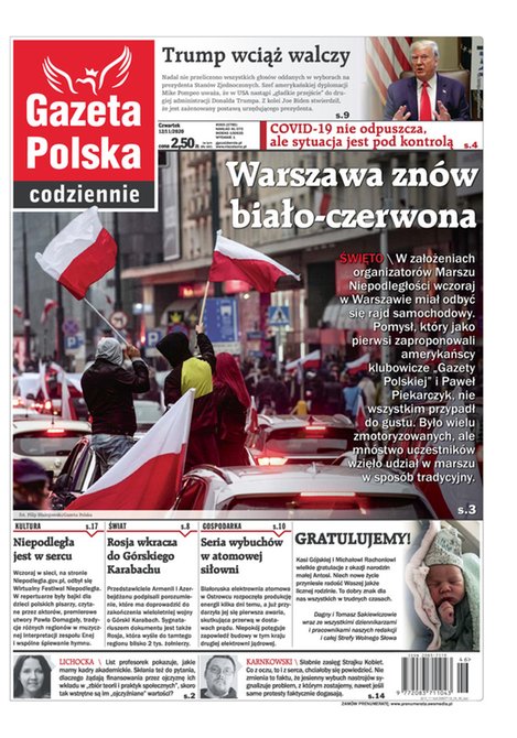 e-prasa: Gazeta Polska Codziennie – e-wydanie – 265/2020