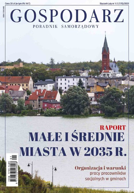 e-prasa: Gospodarz. Poradnik Samorządowy – e-wydanie – 1/2020