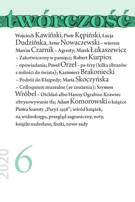 e-prasa: Twórczość – e-wydanie – 6/2020