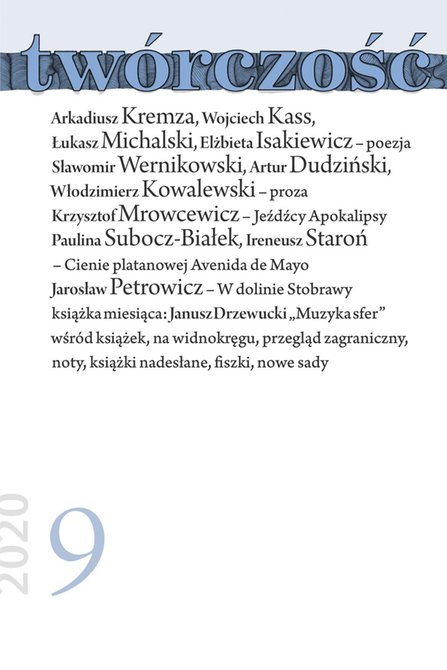 e-prasa: Twórczość – e-wydanie – 9/2020