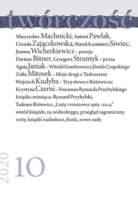 e-prasa: Twórczość – e-wydanie – 10/2020