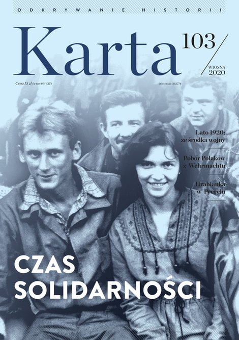 e-prasa: Kwartalnik Karta – e-wydania – 103/2020