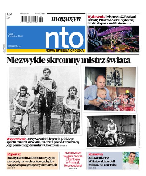 e-prasa: Nowa Trybuna Opolska – e-wydanie – 207/2020