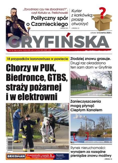 e-prasa: Gazeta Gryfińska – e-wydawnia – 15/2020