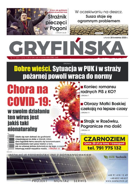 e-prasa: Gazeta Gryfińska – e-wydawnia – 17/2020