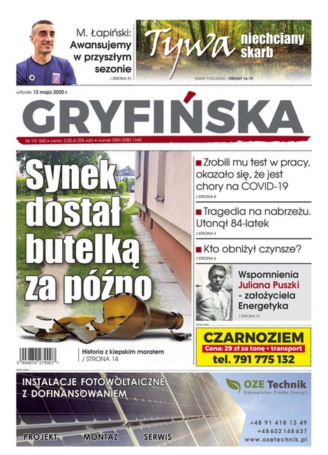 e-prasa: Gazeta Gryfińska – e-wydawnia – 19/2020