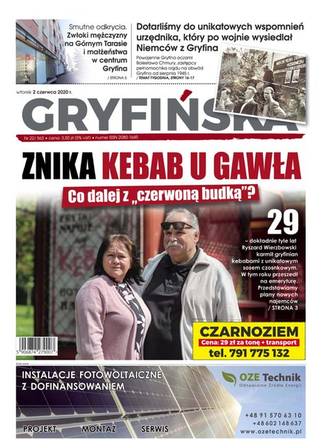 e-prasa: Gazeta Gryfińska – e-wydawnia – 22/2020