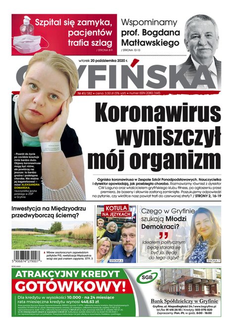 e-prasa: Gazeta Gryfińska – e-wydawnia – 41/2020