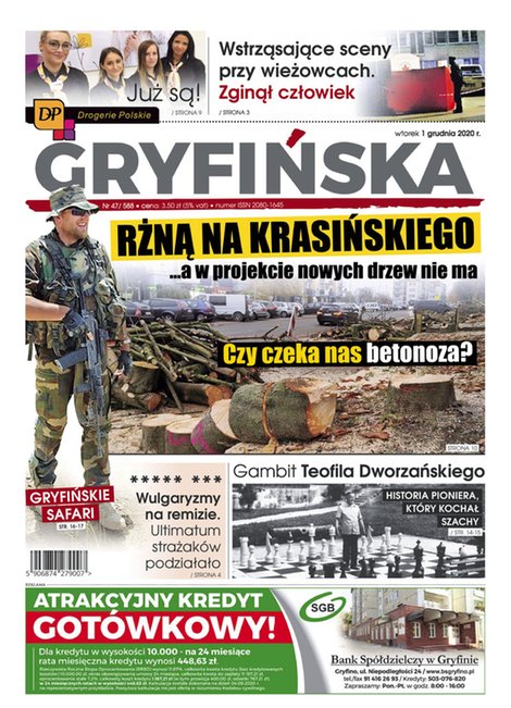 e-prasa: Gazeta Gryfińska – e-wydawnia – 47/2020