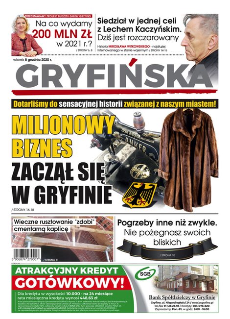 e-prasa: Gazeta Gryfińska – e-wydawnia – 48/2020