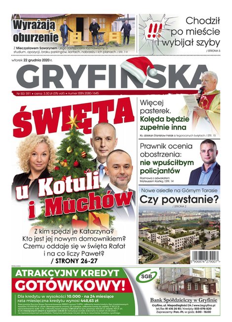 e-prasa: Gazeta Gryfińska – e-wydawnia – 50/2020