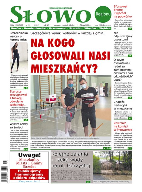 e-prasa: Słowo Regionu Strzelińskiego – e-wydawnia – 25/2020