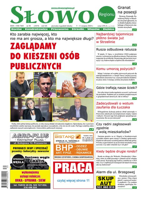 e-prasa: Słowo Regionu Strzelińskiego – e-wydawnia – 30/2020