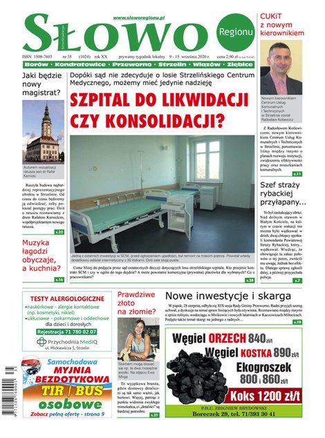 e-prasa: Słowo Regionu Strzelińskiego – e-wydawnia – 35/2020
