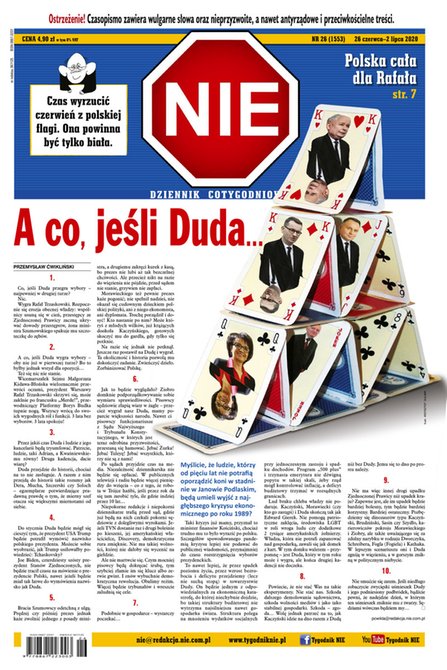 e-prasa: NIE – e-wydanie – 26/2020
