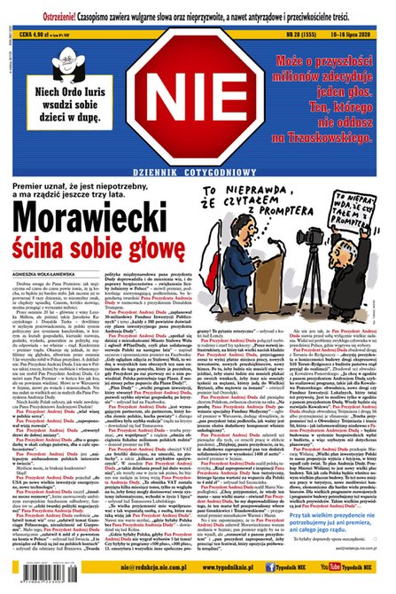 e-prasa: NIE – e-wydanie – 28/2020