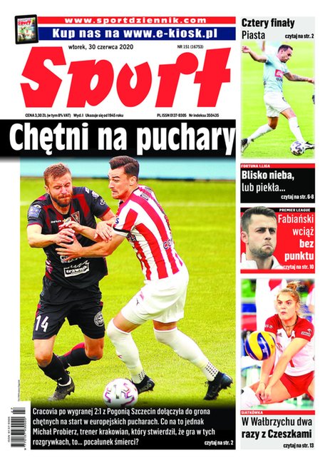 e-prasa: Sport – e-wydanie – 151/2020
