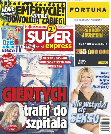 e-prasa: Super Express – e-wydanie – 243/2020