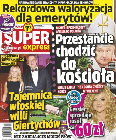 e-prasa: Super Express – e-wydanie – 245/2020