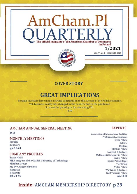 e-prasa: AmCham.pl Quarterly – e-wydanie – 1/2021