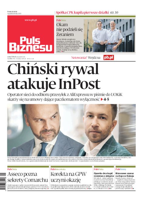 e-prasa: Puls Biznesu – e-wydanie – 191/2021