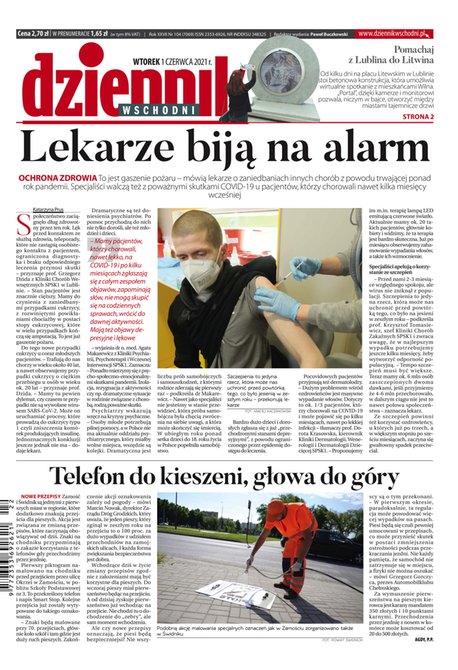 e-prasa: Dziennik Wschodni – e-wydanie – 104/2021