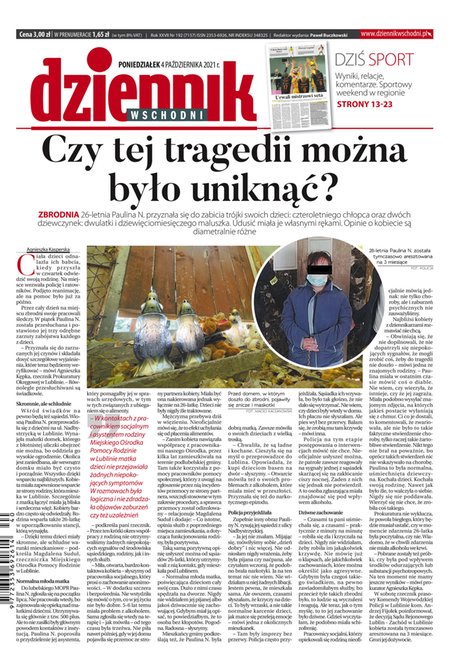 e-prasa: Dziennik Wschodni – e-wydanie – 192/2021