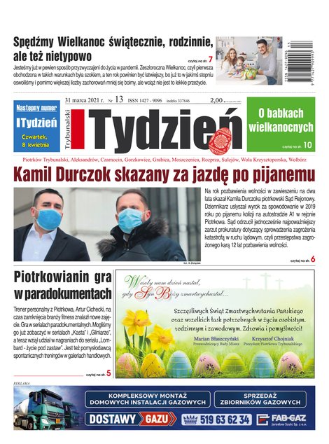 e-prasa: Tydzień Trybunalski – e-wydania – 13/2021