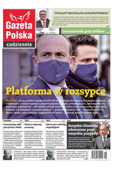 e-prasa: Gazeta Polska Codziennie – e-wydanie – 96/2021