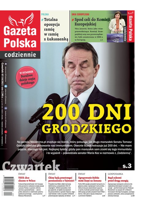 e-prasa: Gazeta Polska Codziennie – e-wydanie – 203/2021