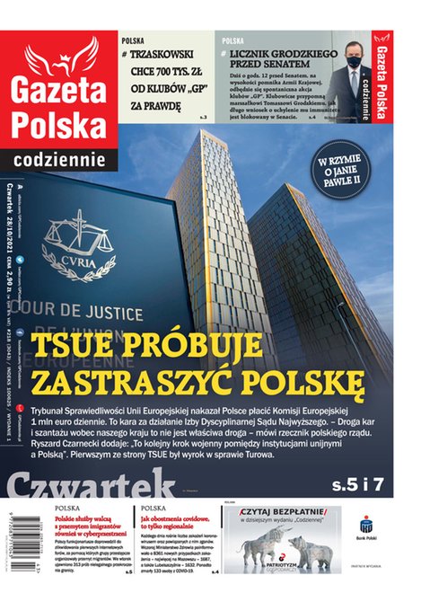 e-prasa: Gazeta Polska Codziennie – e-wydanie – 218/2021