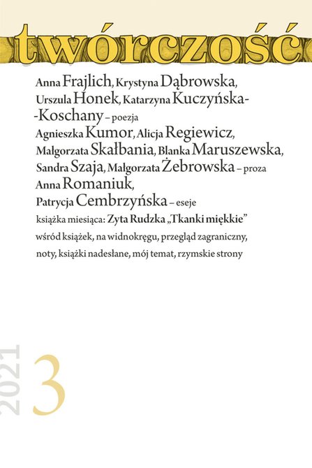 e-prasa: Twórczość – e-wydanie – 3/2021
