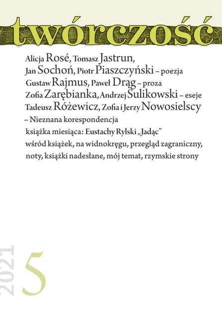 e-prasa: Twórczość – e-wydanie – 5/2021