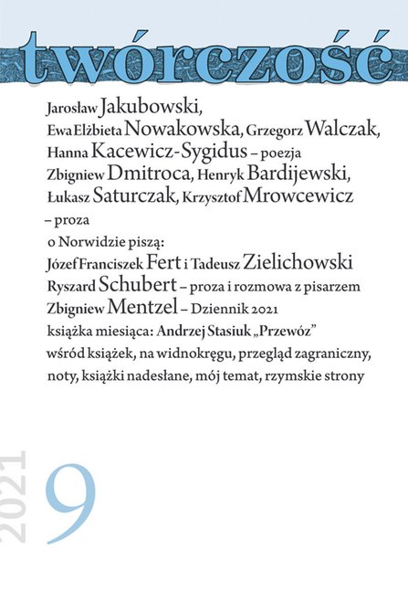 e-prasa: Twórczość – e-wydanie – 9/2021