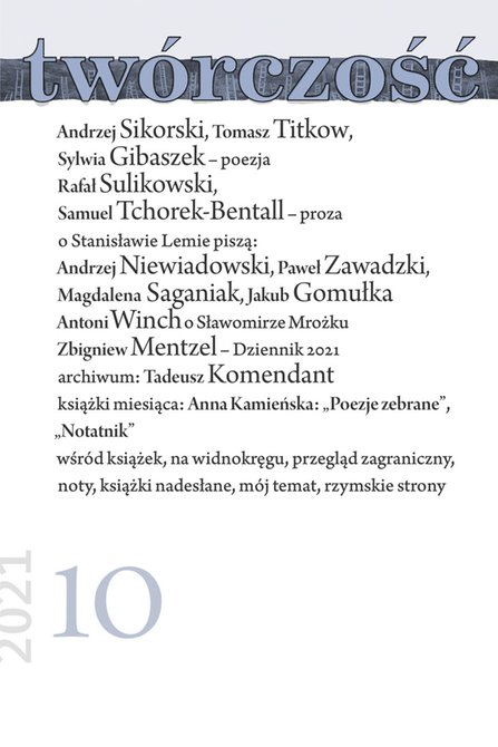 e-prasa: Twórczość – e-wydanie – 10/2021